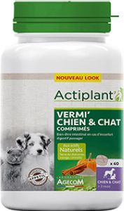 VERMI'CHIEN & CHAT 60 COMPRIMES