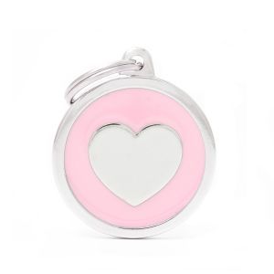 MEDAILLE CLASSIC CERCLE COEUR ROSE GM