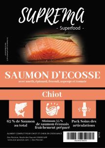 SUPREMA SUPERFOOD CHIOT AU SAUMON D'ECOSSE 2 KG