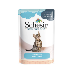 SCHESIR KITTEN 3-12 MOIS THON GELEE 85 GR X 1