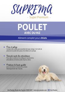 SUPREMA SUPER PREMIUM CHIOT POULET ET RIZ 2 KG