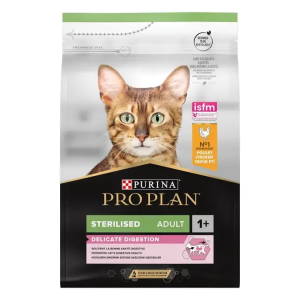 PRO PLAN CHAT STERILISED ADULT +1 DELICATE DIGESTION POULET 3 KG