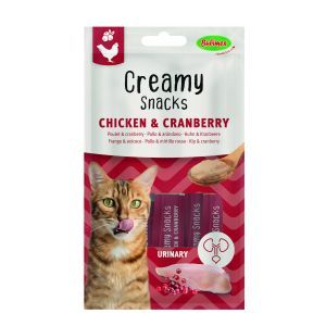 CREAMY SNACK URINARY POULET CRANBERRY X 4