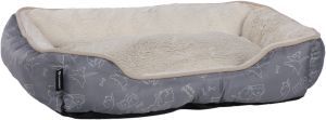 PANIER LILLY RECTANGLE GRIS 50 CM