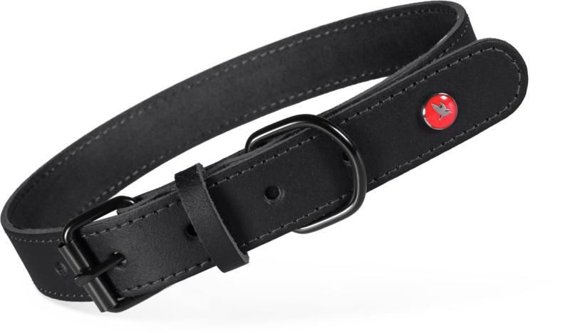 COLLIER CUIR CLASSIC NOIR 60 CM