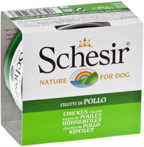 SCHESIR CHIEN BOITE GELEE FILET DE POULET 150G