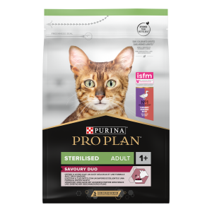 CAT STERILISED CANARD FOIE  PRO PLAN 3 KG