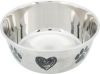 GAMELLE INOX COEUR ET PATTES 13 CM