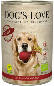 DOG'LOVE B.A.R.F BIO RED FRUIT ET LEGUMES 400GR