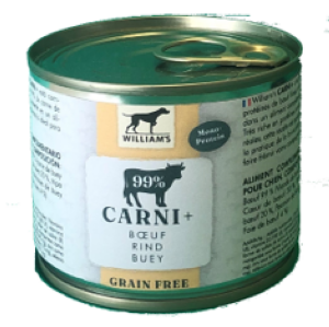 WILLIAM'S OPTIMAL CARNI + BOEUF 200 GR