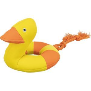 AQUA TOY CANARD SUR CORDE TRIXIE