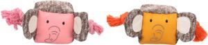 JOUET CHIOT BRITTY ELEPHANT AVEC CORDE CUBE