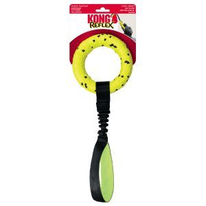 KONG REFLEX TUG JAUNE