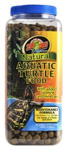 ALIMENT TORTUE AQUATIQUE MAINTENANCE ZOO MED 340 GR