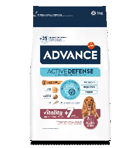 ADVANCE CHIEN MEDIUM VITALITY + 7 ANS 3 KG