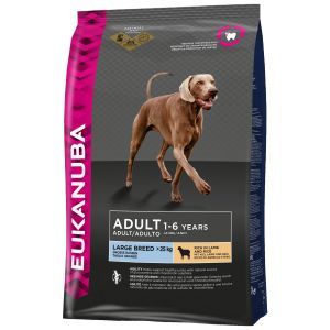 EUKANUBA ADULTE LARGE A L'AGNEAU ET AU RIZ 12KG