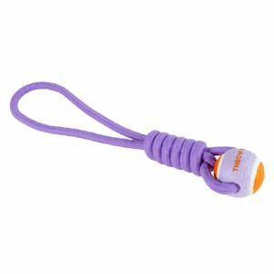 BALLE AVEC BOUCLE EN CORDE CATCH ME VIOLET / ORANGE