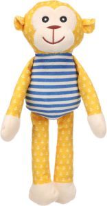 PELUCHE GRILLA SINGE JAUNE