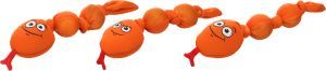 JOUET SNALA SERPENT EMOJI ORANGE