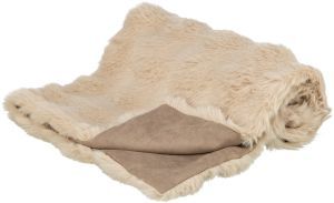 COUVERTURE ELLI PELUCHE / VELOURS SABLE 70 CM