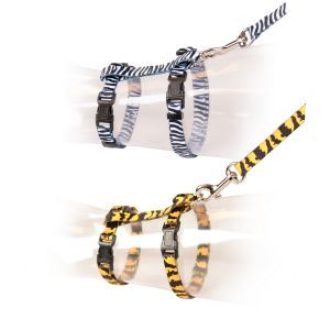 HARNAIS + LAISSE CHAT ZOO MM