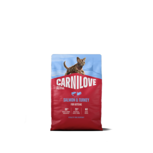 CARNILOVE CHAT ACTIVE KITTEN SAUMOIN DINDE 2 KG