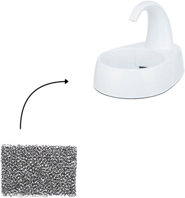 FILTRE POUR FONTAINE TRIXIE 24445 CURVED STREAM