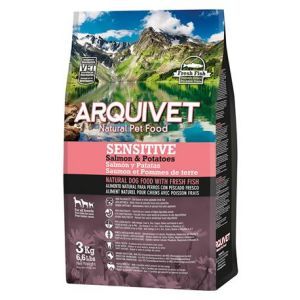 ARQUIVET SENSITIVE AU SAUMON ET POMME DE TERRE 3 KG