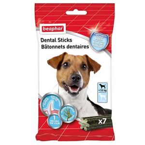 BÂTONNETS DENTAIRES BEAPHAR PETIT CHIEN X 7