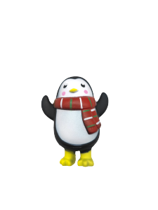 X MAS PINGOUIN VINYL 12 CM