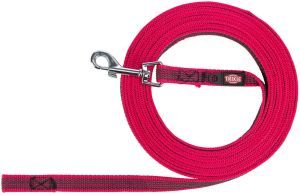 LAISSE DE SUIVI SANS DRAGONNE CAOUTCHOUTEE SANGRIA S-M 5 M