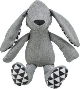 PELUCHE LAPIN EN TISSU 39 CM