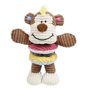PELUCHE SINGE PLAY AVEC ANNEAU TPR