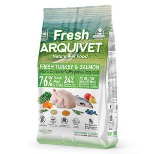 ARQUIVET FRESH FARM PUPPY DINDE & SAUMON 2.5 KG