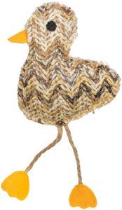 PELUCHE CHAT CANARD 19 CM