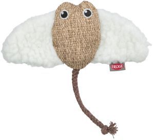 PELUCHE CHAT RAIE 15 CM