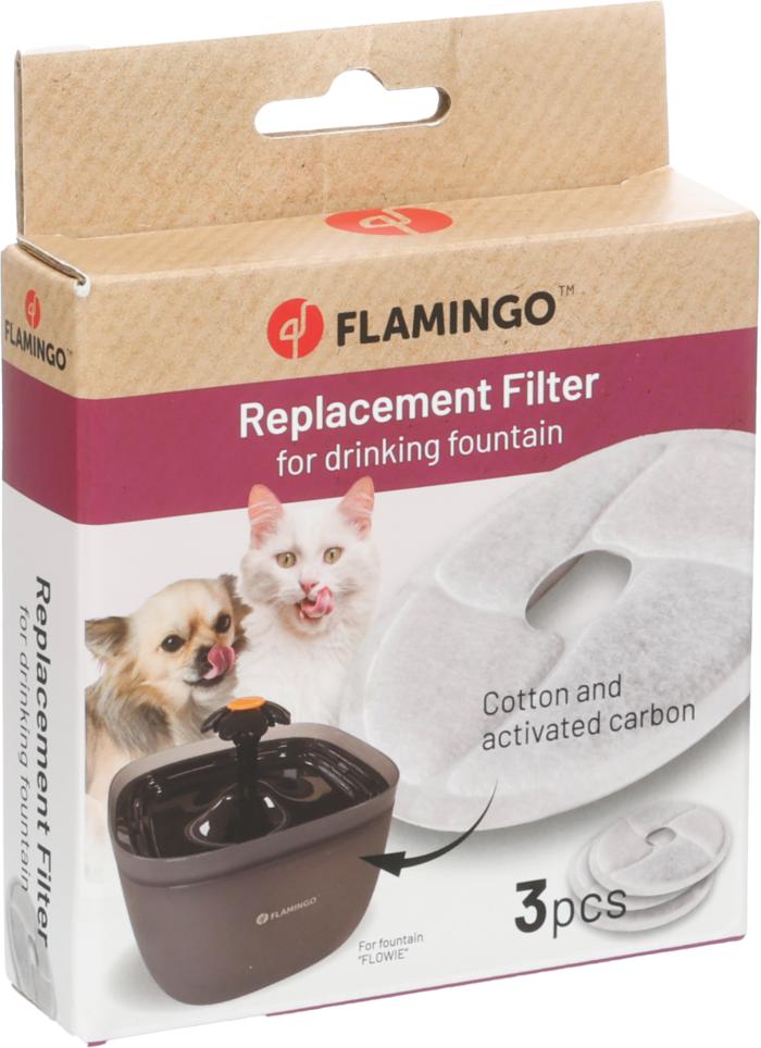 FILTRE POUR FONTAINE FLOWIE X 3
