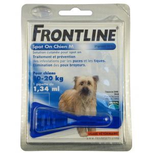 FRONTLINE 10/20 KG 1 PIPETTE