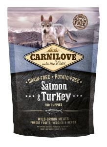 CARNILOVE CHIEN JUNIOR SAUMON DINDE 1,5 KG