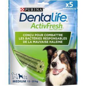 DENTALIFE ACTIVFRESH MEDIUM X5 115GR