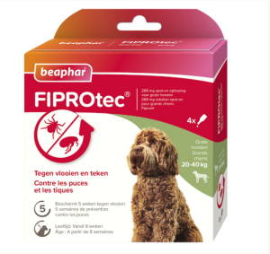 FIPROTEC SPOT-ON GRAND CHIEN 20-40KG X 4