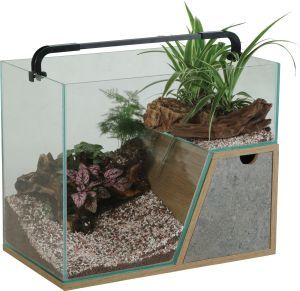 AQUARIUM MAYA 30 L BOIS / GRIS