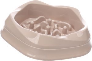 GAMELLE ANTI GLOUTON NAMBO TAUPE