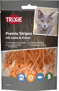 PREMIO CHAT STRIPES SAUMON & NOIX DE COCO 50 GR