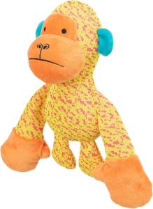 SINGE TISSU 27 CM JAUNE