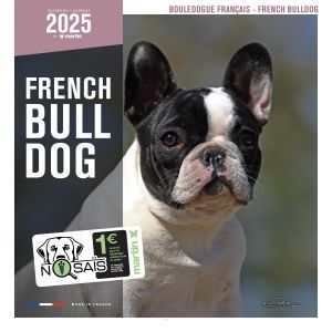 CALENDRIER BOULEDOGUE FRANCAIS 2025