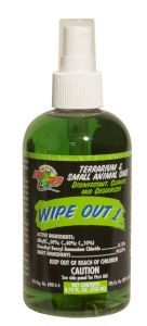 ZOO MED DESINFECTANT WIPE OUT 250 ML