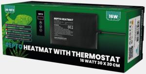 REPTO TAPIS CHAUFFANT AVEC THERMOSTAT 8 W
