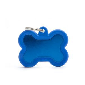 MEDAILLE HUSHTAG OS ALU BLEU GOMME BLEU XL