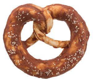 DENTA FUN PRETZEL AU CANARD VRAC 10 CM